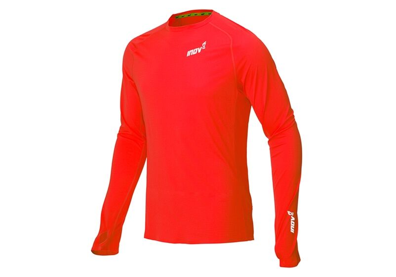 Inov-8 Base Elite 2.0 Long Sleeve Mens Base Layer Red Australia (MTOWLE267)